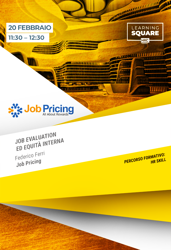 Job evaluation ed equità interna