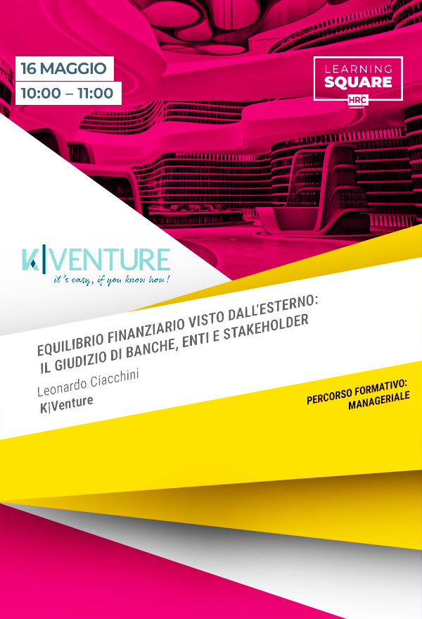 Equilibrio Finanziario visto dall’esterno. Il giudizio di banche, enti e stake ...