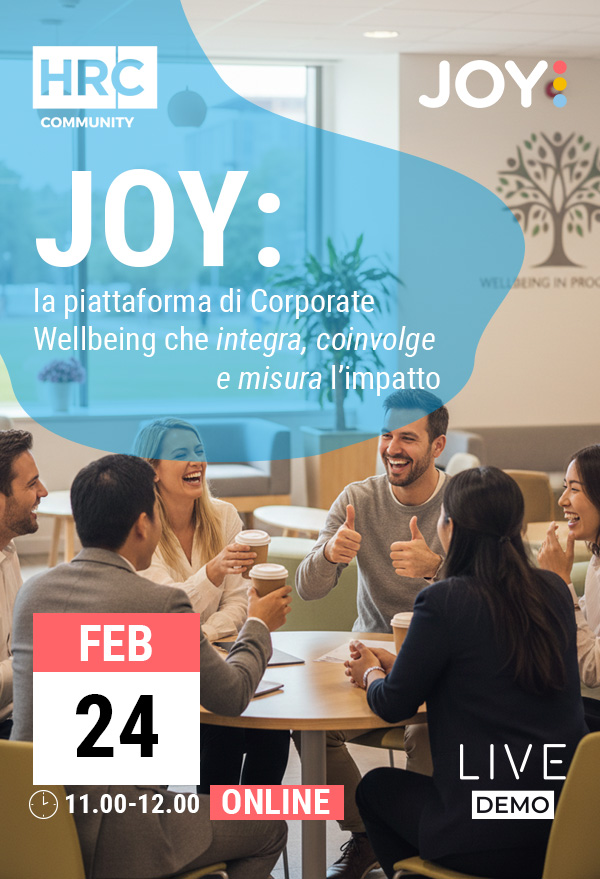 Logo JOY: la piattaforma di Corporate Wellbeing che int ...